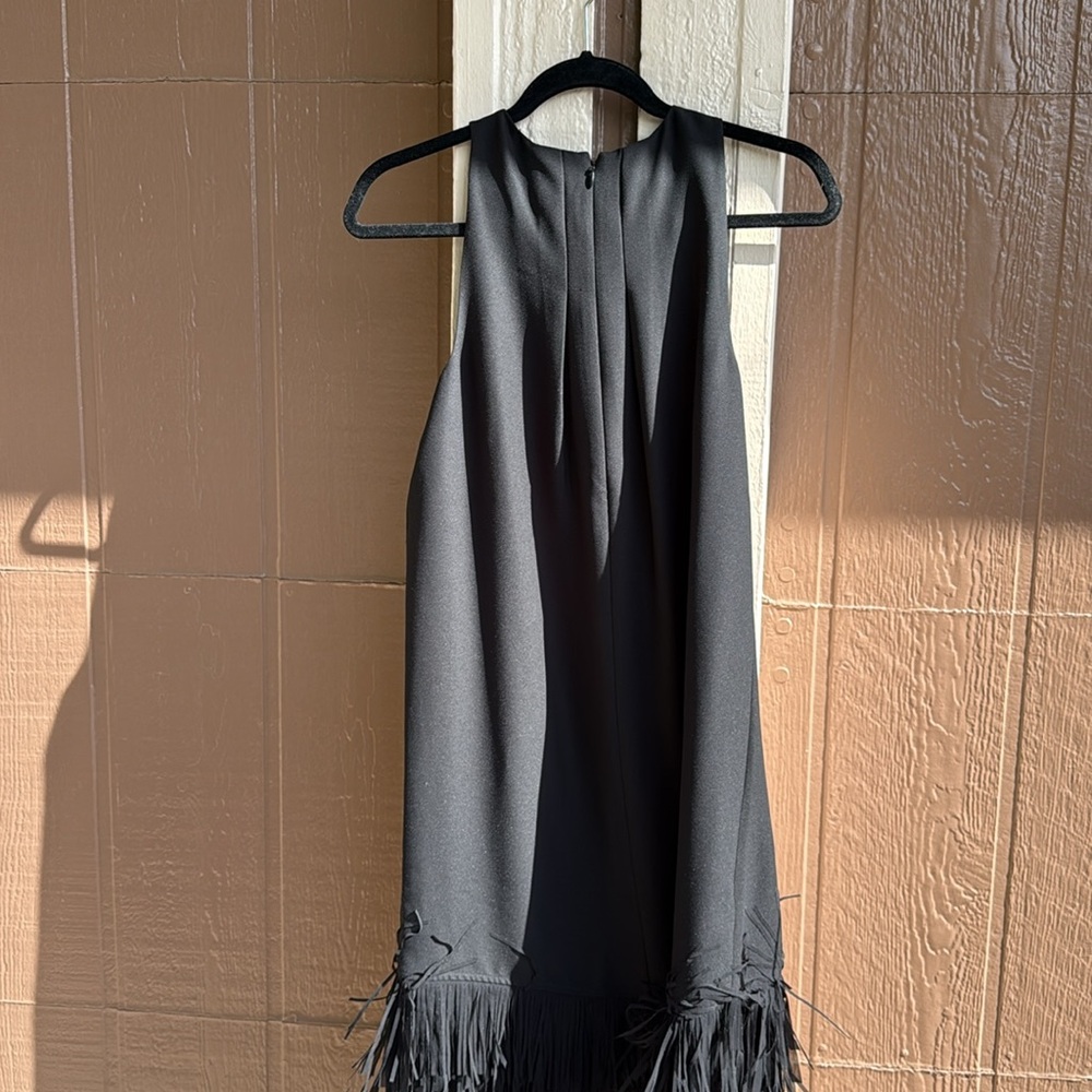Banana Republic Black Fringe Dress - Picture 4 of 5